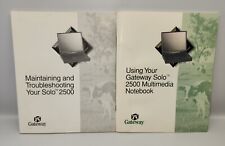 Vintage Gateway Solo 2500 Notebook User’s Guide and Troubleshooting Manuals  picture