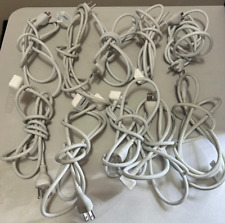 LOT OF 10- APPLE OEM Power Extension Cable 6ft for MacbookPro 2.5A 125V-USED picture