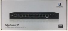 Ubiquiti ER-12 Edgerouter 12 port 10x 10/100/1000 RJ45 2x 1 Gbps SFP  New In Box picture
