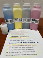 (200g x 4) Toner Refill for HP Color Pro M255, M283 (W2110 A/X ~ W2113 A/X) picture