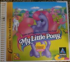 Vintage My Little Pony Friendship Gardens Game PC CD-ROM MLP Hasbro 1998 picture
