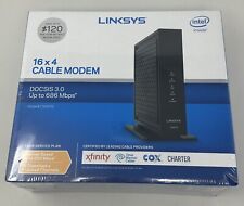 Linksys Docsis 3.0 16x4 Cable Modem Intel CM3016 New & Sealed picture
