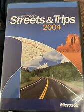 2004 Microsoft Streets and Trips Software 2 CD Set complete excellent used  picture