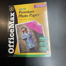 Office Max Glossy Professional Photo Paper 65 Sheets OM96084 Unopened picture