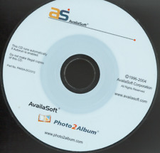 AvailaSoft Photo 2 Album CD Software Disc for Windows XP Mini CD 3