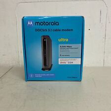 Motorola DOCSIS 3.1 Plus 32x8 Cable Modem Model: MB8600 6,000 MBPS *OPEN BOX* picture