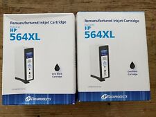 2 Pack Dataproducts Black Ink Jet Cartridge - Compatible with HP 564XL picture