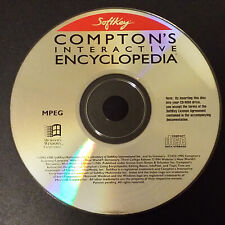 COMPTONS INTERACTIVE ENCYCLOPEDIA by SoftKey Disc Only picture