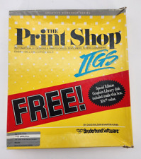 Creative Workshop The Print Shop Companion & Graphics Library SE Apple IIGS 1990 picture