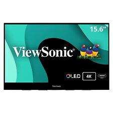 ViewSonic VX1655-4K-OLED 15.6 Inch 4K UHD Portable OLED Monitor with 2 Way picture
