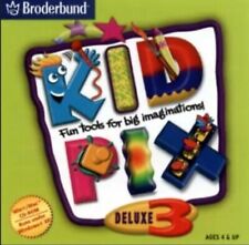 NEW Kid Pix Deluxe 3 Software CD HomeSchool Homeschooling Children Art PC/MAC picture