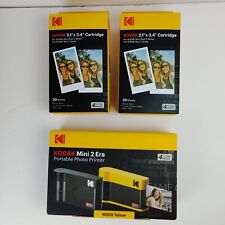 KODAK Mini 2 ERA Portable Photo Printer with 68 Film Sheets 4PASS - Yellow picture