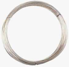 8 Gauge, Half Round, Dead Soft, 925 Sterling Silver Wire - 3 FT - for Jewelry picture