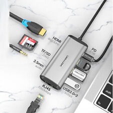 USB C Hub Type C Adapter Splitter SD Card Reader 4K HDMI USB 3.0 Thunderbolt 3 picture