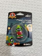 Emtec Looney Tunes MARVIN THE MARTIAN 4GB Flash Drive USB Sealed Package picture