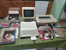 VTG Apple IIc A2S4000 Computer w/ OG Boxes, Monitor, Printer, and cables,etc picture