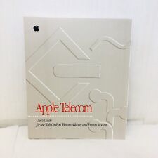 Vintage 1994 Apple Telecom User's Guide for Use with Geoport Telecom Adapter and picture