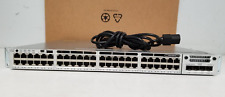 Cisco Catalyst 3850 WS-C3850-48T-E 48-Port Network Switch NO POWER W/EARS #L1007 picture