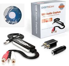DIGITNOW USB 2.0 Digital Audio Capture Card for Vinyl Records Win7/8/10and M... picture