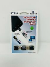 Twingo by NTW Twin On-the-Go USB Swappable Micro SD Card Reader NEW picture