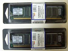Two Pieces of: Unopened Kingston ValueRAM KVR266X72C25/128 128MB Memory  picture