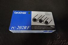 New Sealed Box Genuine OEM Brother PC-202RF Fax Refill Rolls 2PK PC202RF picture