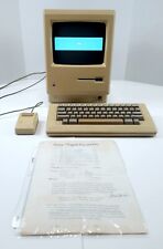 Apple Macintosh M0001 Computer 1984 W/Mouse and Keyboard Number Matching AS IS picture