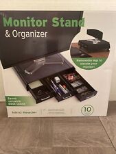 Mind Reader PC Laptop IMAC Monitor Stand and Desk Organizer 24395828 picture