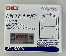 OKI 52102001 Microline Genuine Black Cartridge Ribbon 320/321 OkiData 100 series picture