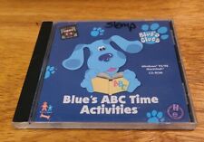 Blue's Clues Computer CD-ROM • ABC Time Activities • Preschoolers 3 To 6 picture