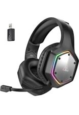 EKSA Wireless Gaming Headset, 2.4GHz USB Gaming Headphones with Microphone picture