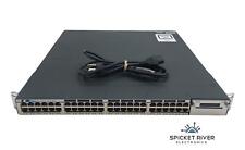 Cisco Catalyst WS-C3750X-48T-S V07 48-Port Gigabit Managed Ethernet Switch picture