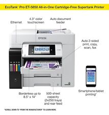 EPSON EcoTank Pro ET-5850 Inkjet Multifunction Printer - (Amazon Filled) picture