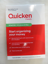 Quicken Classic Starter Personal Finance Software, 1-Year Subscription, PC/Mac picture