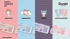 New Thecoopidea Sanrio Wireless Keyboard Mouse Set Little Twin Stars Hello Kitty picture