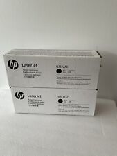 LOT2) Genuine HP LaserJet 12A Black Print Toner Cartridge (Q2612AC) NEW SEALED picture