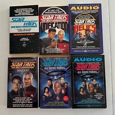 Star Trek Next Generation Episode Novelization & Audio Cassettes - Unification picture