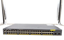 Cisco Catalyst WS-C2960X-48TD-L V3 48-Port LAN Gigabit Ethernet Switch No Ears picture