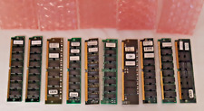 VINTAGE LOT OF 10 4MB 72PIN 70NS SIMMS, ASST. MANUFACTURERS NEW OLD STOCK picture