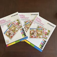 Polaroid Premium Photo Paper 8.5 in x 11 - 3 Pack Lot - Inkjet Printer 24 Pages picture