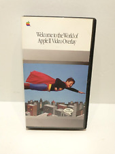 Apple Welcome to the World of Apple ll Video Overlay VHS Tape  s3 picture
