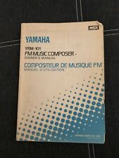  Yamaha CX5MII 128 Music Computer MSX - manual picture