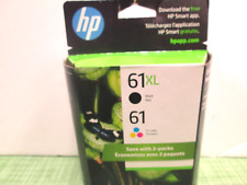 2-PACK HP GENUINE 61XL BLACK & 61 TRI-COLOR INK (RETAIL BOX) DESKJET 3510 3511 picture