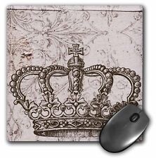 3dRose Vintage Bronze Crown MousePad picture