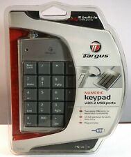 Numeric Keypad by Targus: PAUK10U USB with 2 USB Ports New Sealed picture