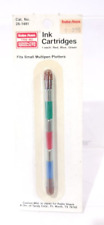 TRS-80 NOS Radio Shack Ink Cartridges Red Blue Green SEALED Vntg Color Plotters picture