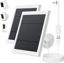 Solar Panel for Ring Camera, 2 Pack 4W Charger Compatible with Ring...  picture