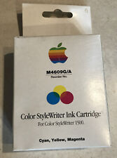 NOS Genuine Apple Color StyleWriter 1500 Color Ink Cartridge Sealed M4609G/A picture