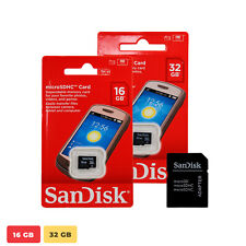 SanDisk 16GB 32GB MicroSDHC Class4 Flash Memory Card for Phone Storage - By Lot picture