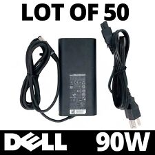 Lot of 50 Genuine 90W Dell AC Adapter Charger New Style 19.5V 4.62A 7.4mm & Cord picture